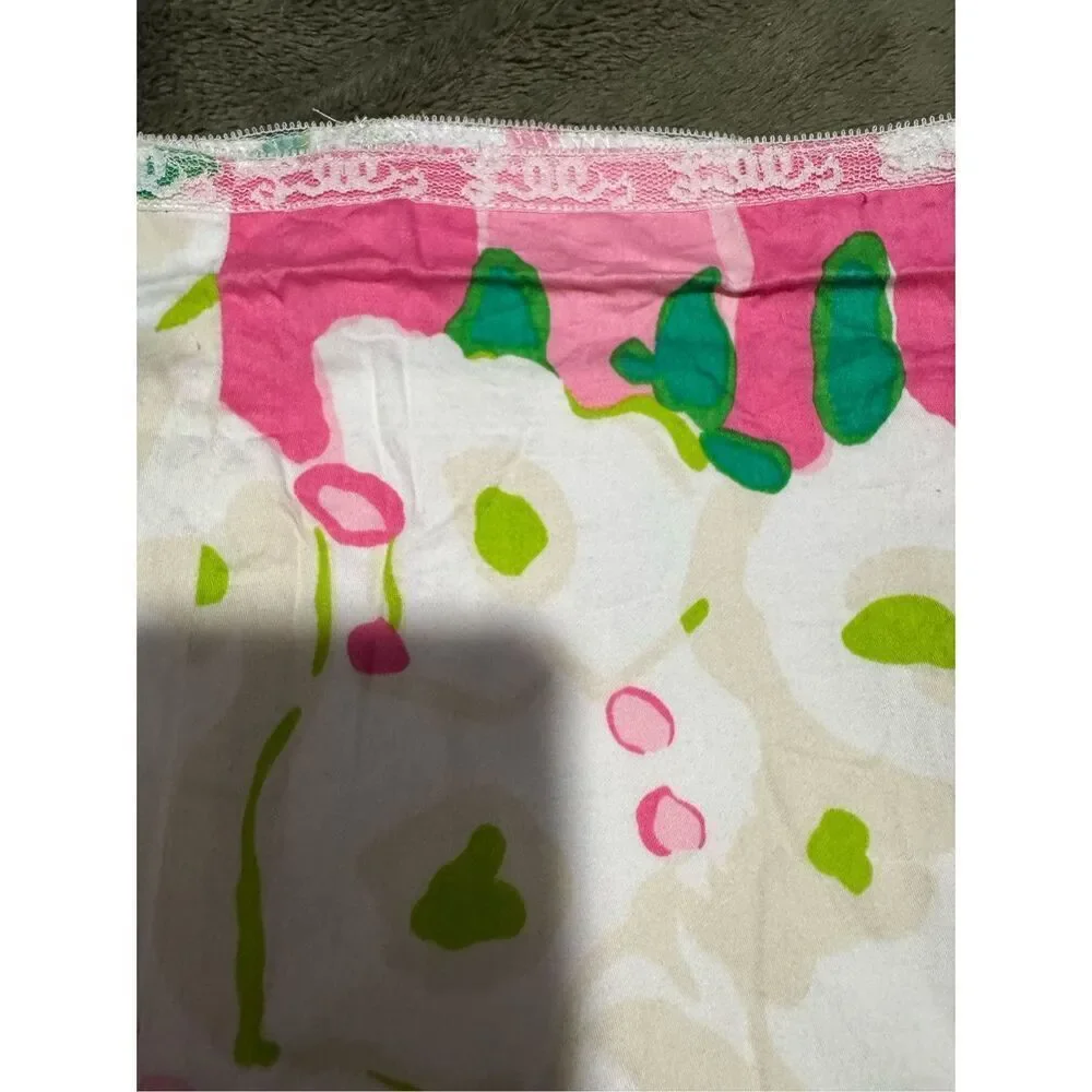 Lilly Pulitzer little girl pink floral sleeveless dress 4 - Picture 3 of 7
